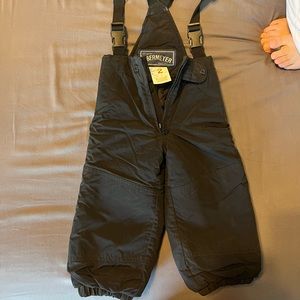 Obermeyer ski bib black